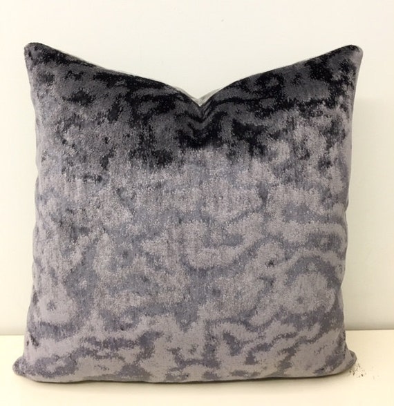 Luxury Grey Velvet Pillow  Cover Grey  Pillows  Velvet  