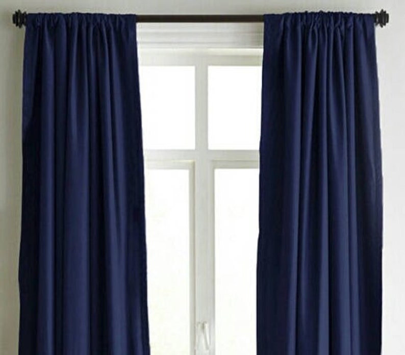 Peacock Blue Velvet Curtains Luxury Handmade Designer Drape Etsy UK