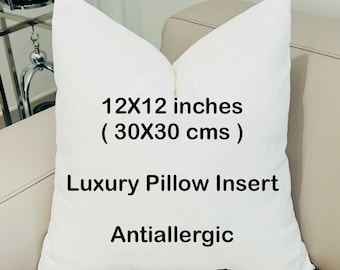 12x30 Mikrofaser-Kisseneinsatz: Handgefertigte antiallergische Polyfill