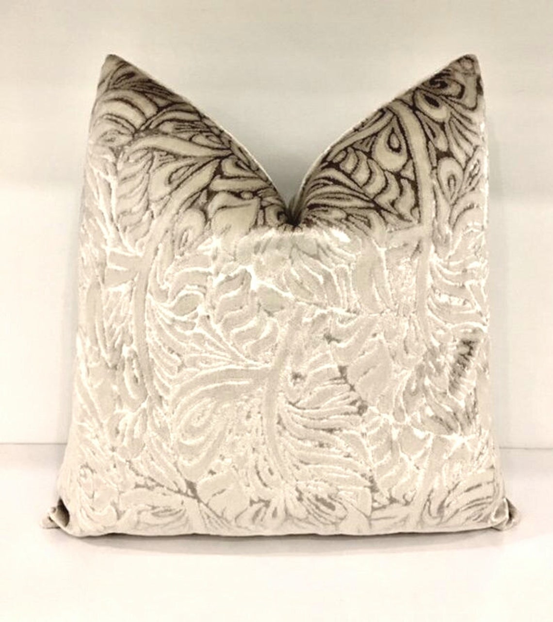 Luxury Beige Velvet Pillow Cover Beige Pillow Velvet Pillow Etsy