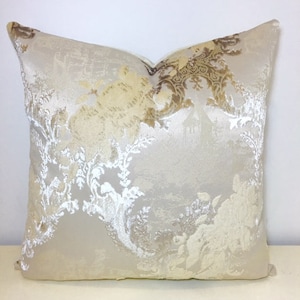 Luxury Beige Velvet Pillow Cover, Beige Pillow, Designer Velvet Cushions, Throw Pillow, Decorative Pillow, Beige Velvet Pillow Case Covers