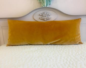 Mustard Velvet Pillow Cover, Velvet Pillows, Throw Pillow Covers, Decorative Pillows, Velvet Cushion Case, Mustard Pillow Cover 12X16 12X20