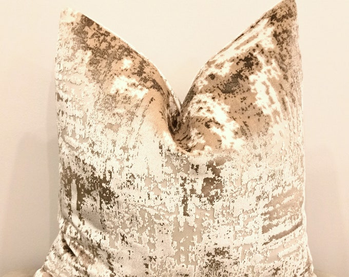 Luxury Beige Velvet Pillow Cover Beige Pillows Velvet Pillow Etsy