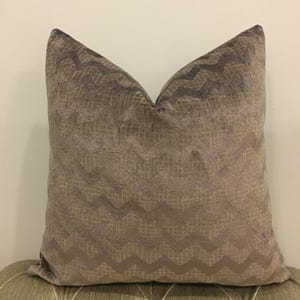 Luxury Dark Taupe Velvet Pillow Cover, Pillow, Velvet Pillow, Designer Pillow, Throw Pillow, Decorative Pillows, Velvet Pillow Covers