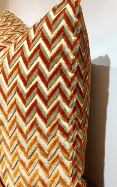 Terracotta Velvet Throw Pillows Velvet Pillow Cover - Etsy