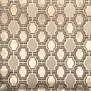 Beige Cut Velvet, Upholstery Fabric By The Yard, Furniture Curtain Fabric, For Chair Couch Sofa, Cut To Size, Beige Fabric By The Meter