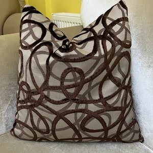 Light Brown Cotton Velvet Throw Pillows, Velvet Pillow Cover,  Luxury Brown Pillows, Decorative Pillows, Velvet Cushion Brown Velvet Pillows