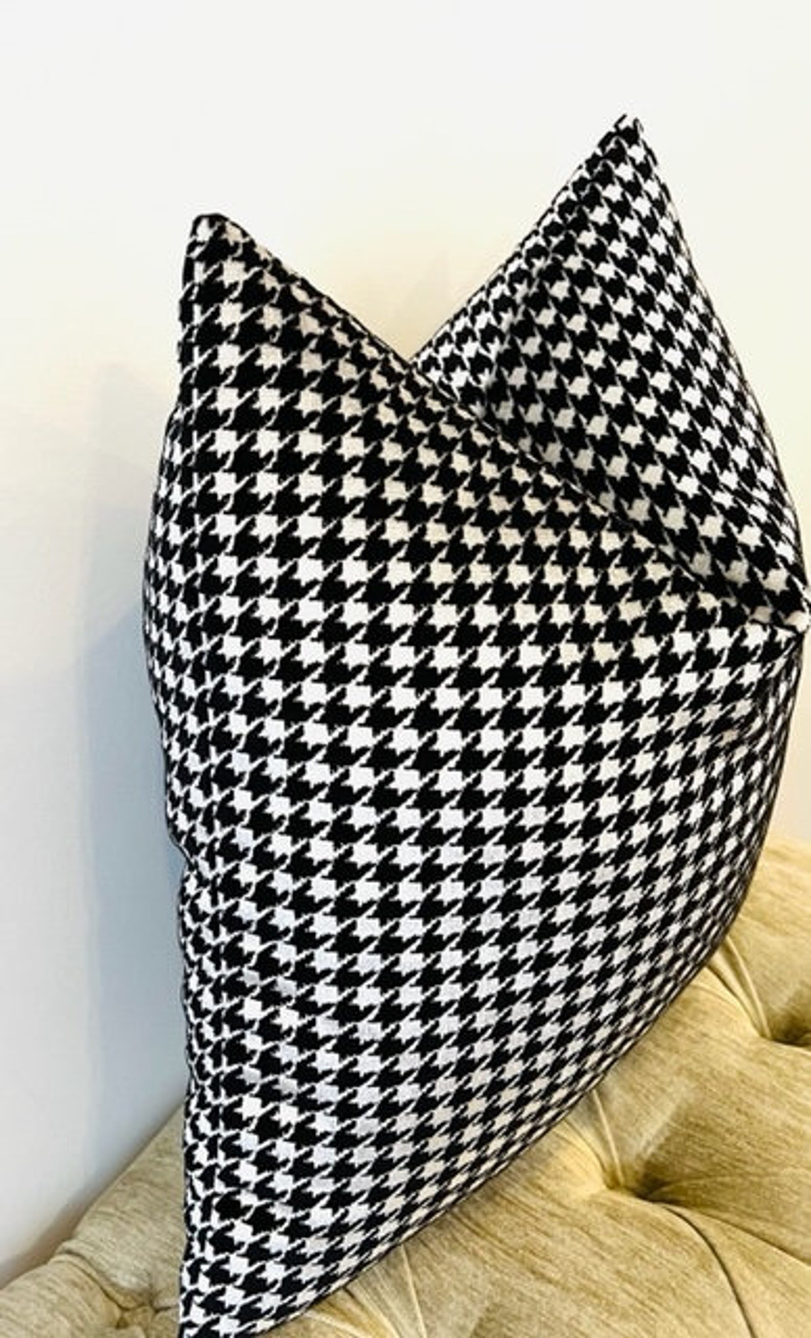 Luxury Black Velvet Pillow Cover Black Pillow Velvet Black Etsy