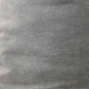 Luxury Gray Velvet Curtain, Handmade Designer Drapery Panel, Window Treatment, Custom Size Curtain, Sun blocking Handmade Curtain, Black Out