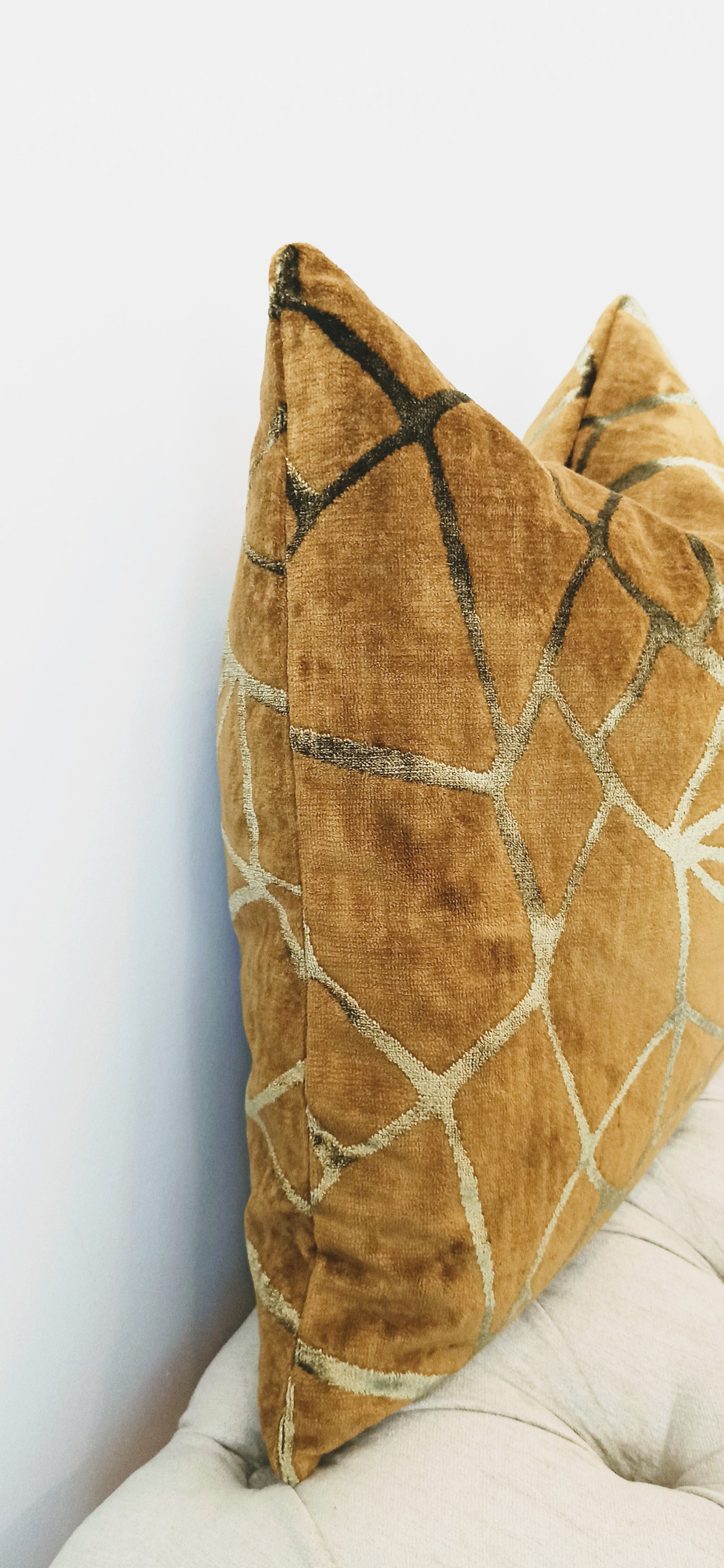 Luxury Dark Mustard Velvet Pillow Cover Mustard Pillows Etsy UK