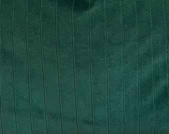 Luxury Dark Green Velvet Upholstery Fabric: 55" Wide By The Yard