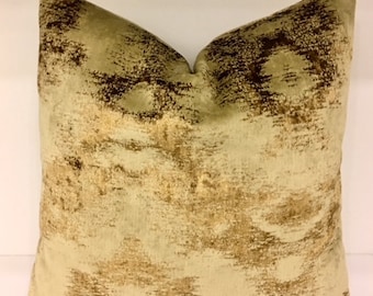 Luxury Oil Green Velvet Pillow Cover, Green Pillows, Velvet Pillows, Decorative Throw Pillow, Velvet Cushion Case, Oil Green Velvet Pillows