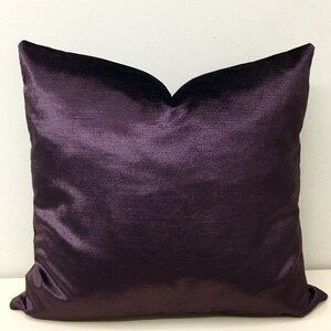 Luxury Purple Velvet Pillow Cover Purple velvet pillow | Etsy