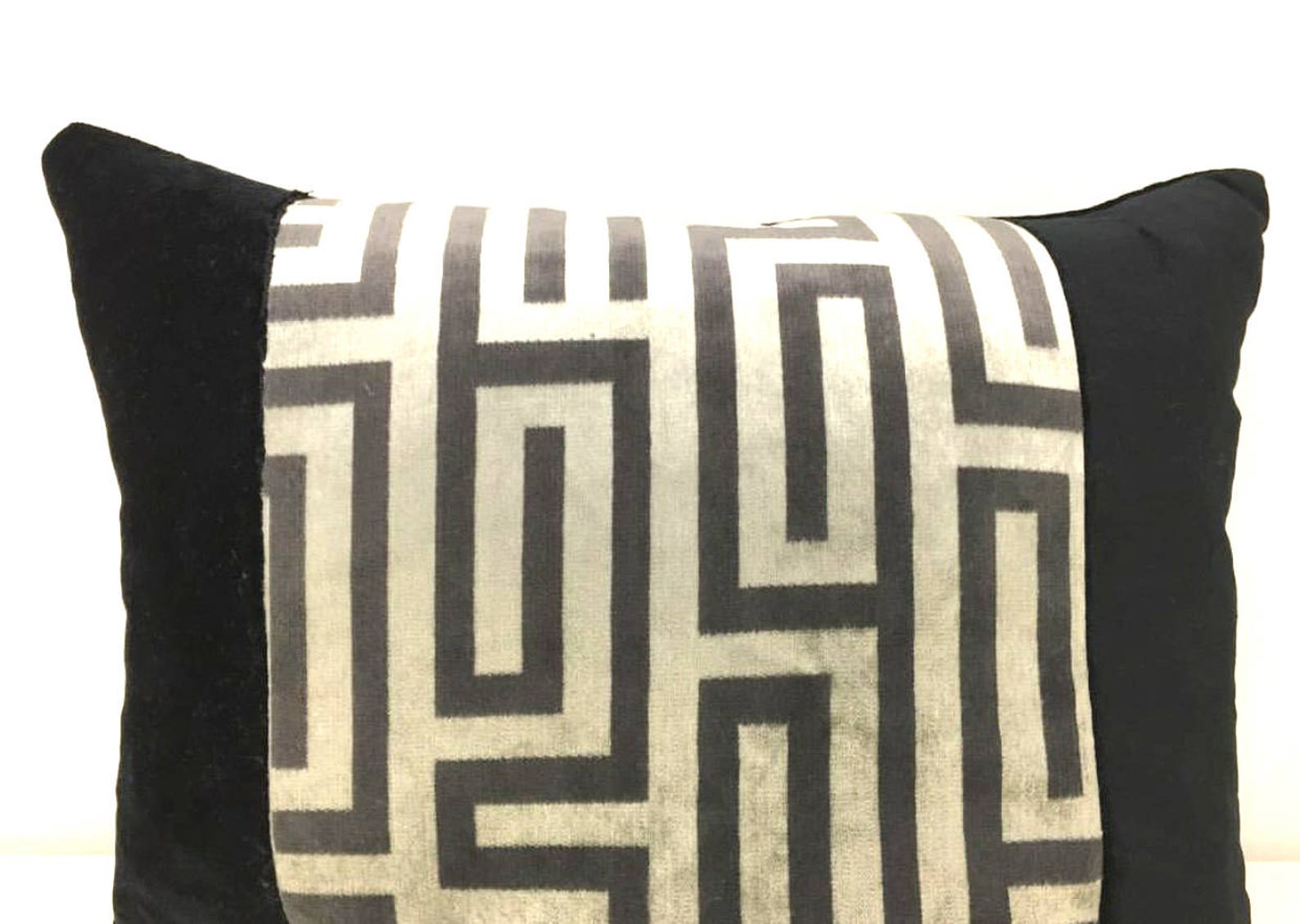 Luxury Black Velvet Pillow Cover Black Pillows Velvet Etsy