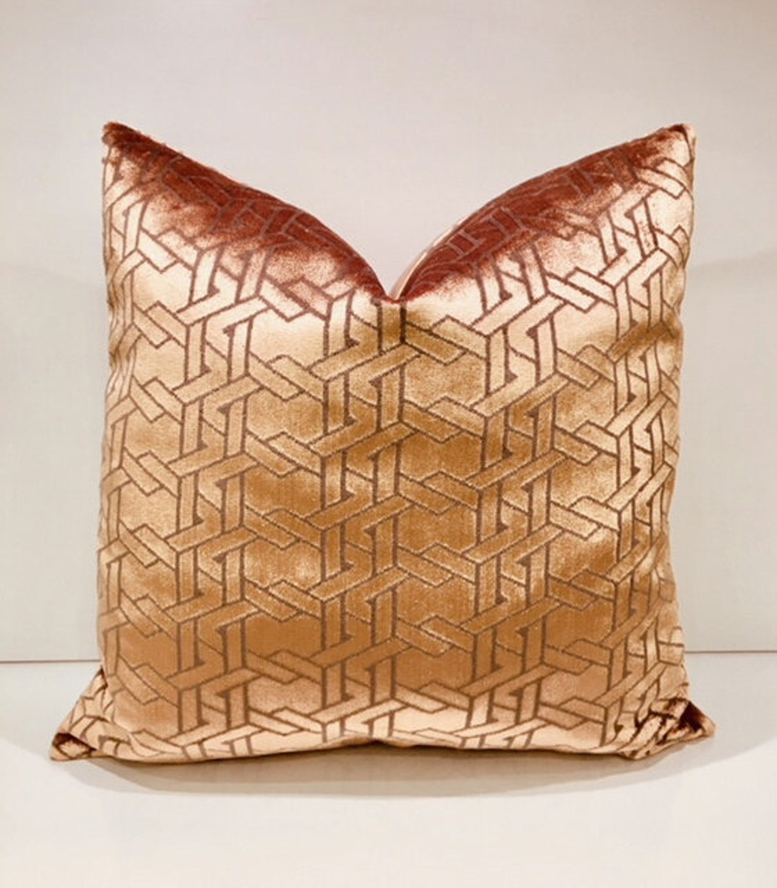 Dark Gold Velvet Pillow Gold Pillows Pillow Cover Etsy