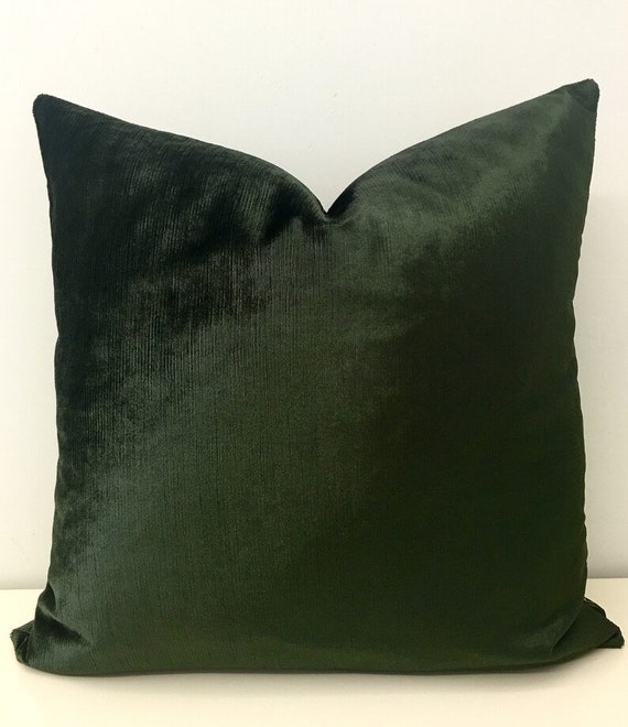 Tessuto in velluto verde cacciatore tagliato su misura, tessuto