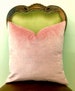 Luxury Salmon Pink Velvet Pillow Cover, Gift For Her, Gift For Women, Pink Pillow, Throw Pillow, Velvet Cushion Case, Velvet Pillow Covers 