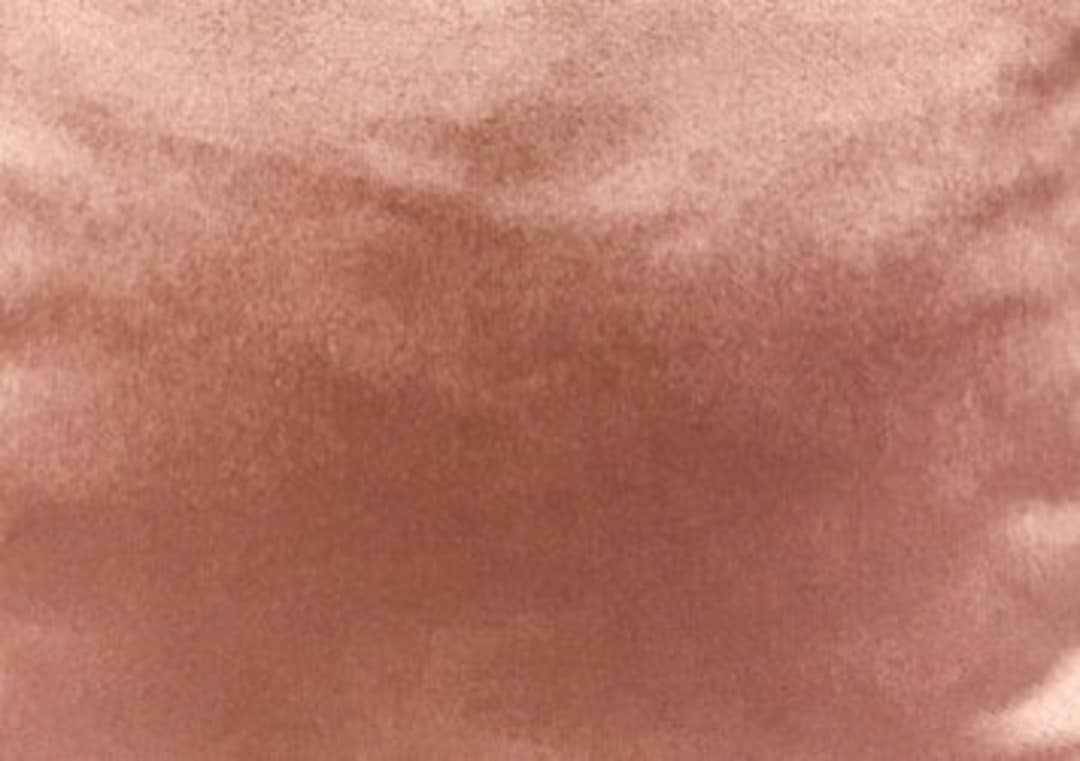 Upholstery Dusty Rose Velvet Fabric, Fabric by the Yard, Curtain ...