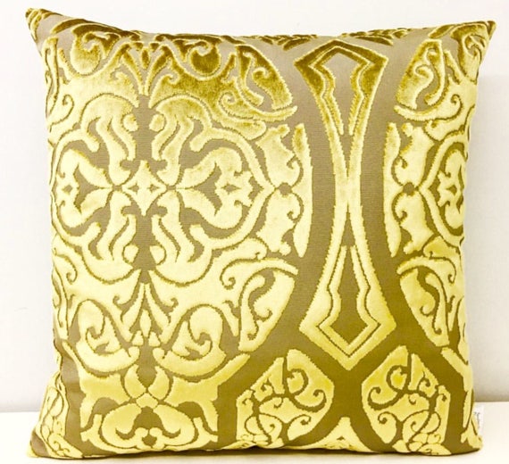 Luxury Designer Gold Velvet Pillow Case Decorative Throw Pillow Cover  Eurosham Pillow Couch Sofa Chair Cushion Cover Custom Made