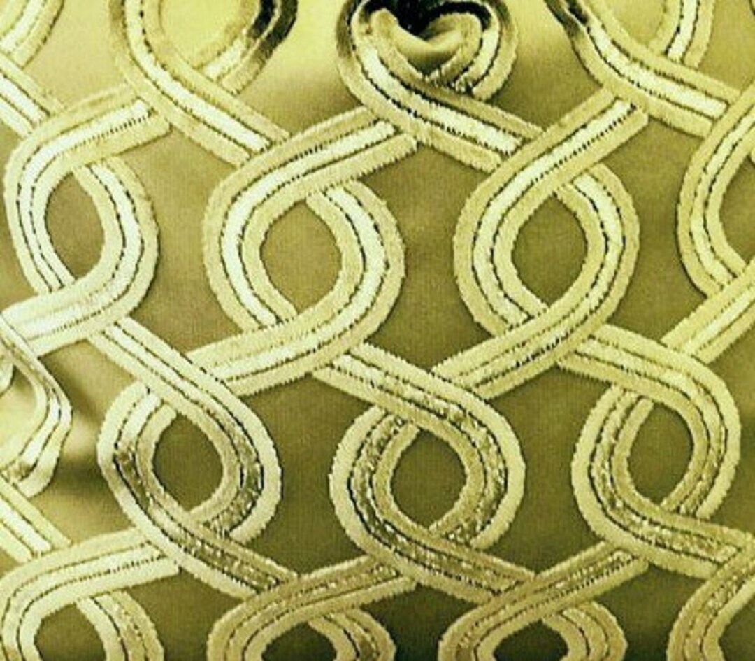 Luxury Lime Green Upholstery Velvet Fabric, Fabric by the Yard, Curtain