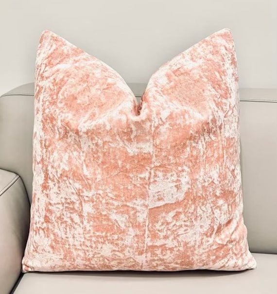 Textured Luxury Pink Velvet Pillow Cover Eurosham Pillows Decorative Throw Pillow Case Custom Made Couch Cushion Cover All Sizes
