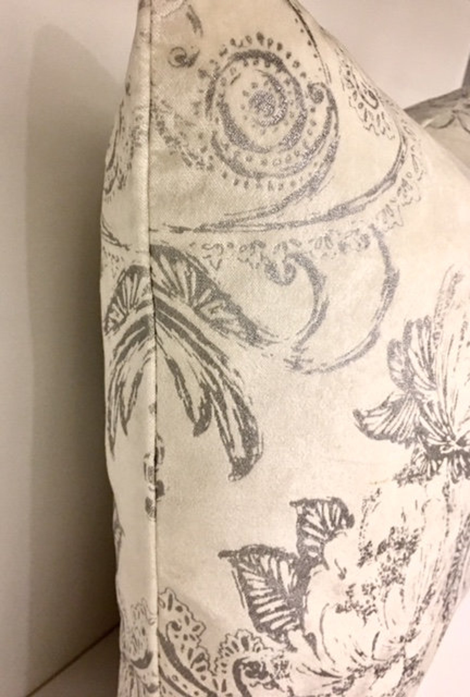 Luxury Cream Velvet Pillow Cover Cream Pillows 12X12 Velvet Etsy