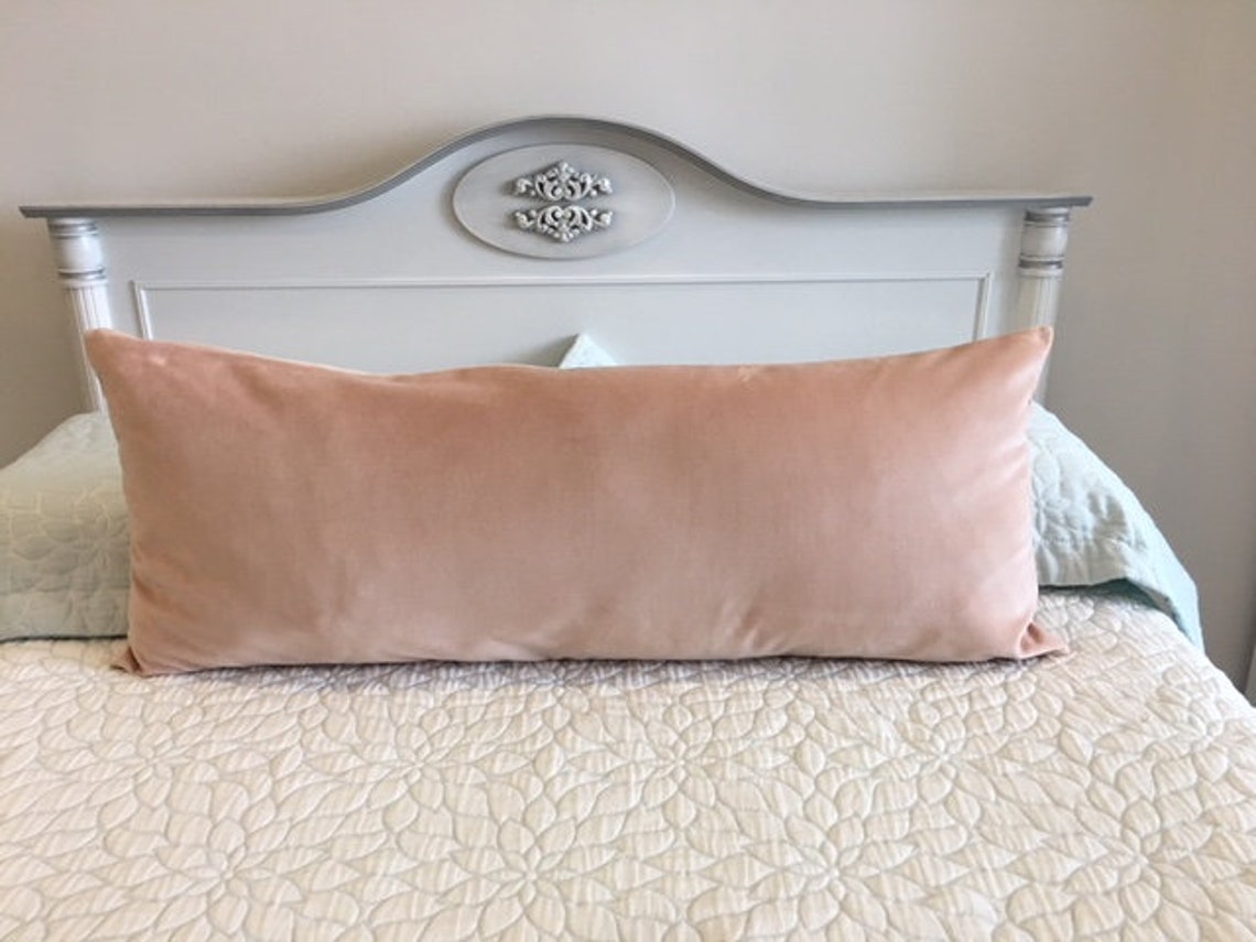 Luxury Dusty Rose Velvet Pillow Cover Pink Lumbar Pillow Etsy