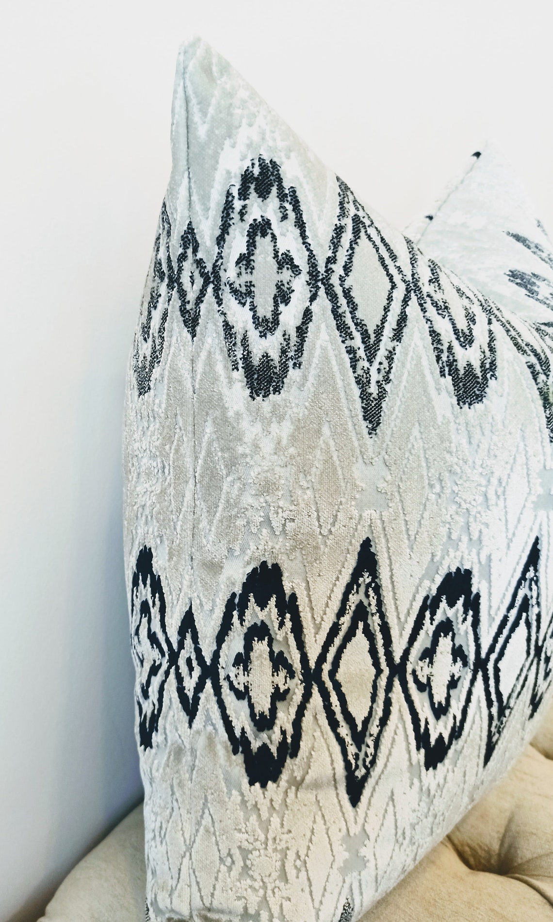 Luxury Navy Velvet Throw Pillow Velvet Pillow Cover Navy Etsy