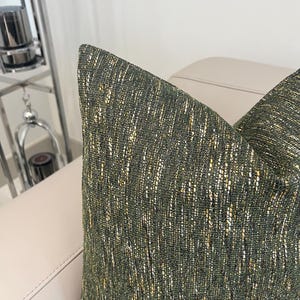 Pale Green Textured Linen Pillow Cover, Decorative Pillow Case, Farmhouse Throw Cushion, Euro Sham Pillow, Comfy Accent Pillows, All Sizes