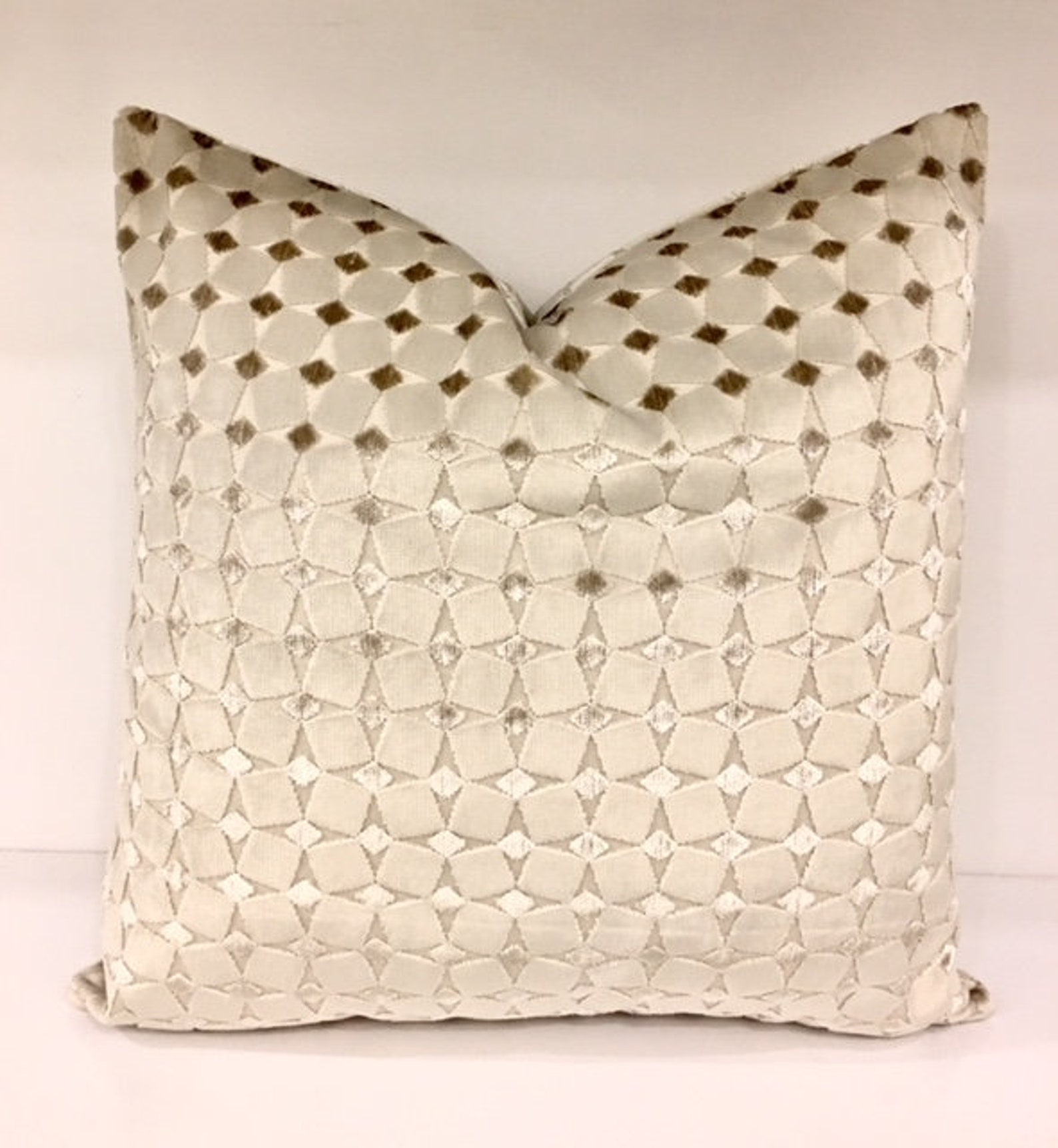 Luxury Beige Velvet Pillow Cover Beige Pillow Velvet Pillow Etsy