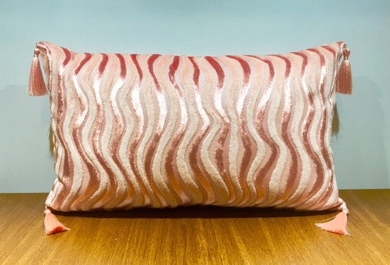 Salmon Pink Velvet Pillow Cover With Salmon Pink Velvet Pillow Cover Pink