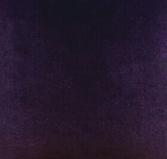 Dark Purple Velvet Curtains Luxury Handmade Designer Drape Etsy