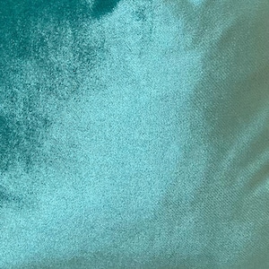 Luxury Turquoise Velvet Fabric, Upholstery Fabric By The Yard, Blue Fabric, Curtain Fabric, Furniture Fabrics,Chair Couch Sofa Velvet Fabric