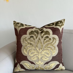 Luxury Oil Green Pillow Cover, Green Velvet Pillow Covers, Decorative Throw Pillows, Green Velvet Cushion Case, 20X20 Green Pillow Covers