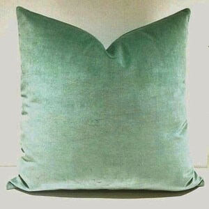 Deconovo Solid Colour Velvet Pillow Cover