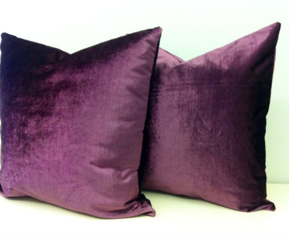 plum pillow cases