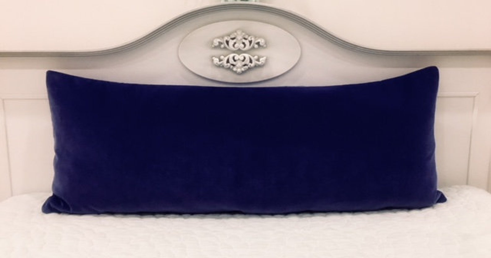 Doublesided Navy Blue Velvet Bed Runner Runners Bed Scarf Etsy Australia