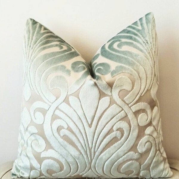 Mint Green Pillows Etsy