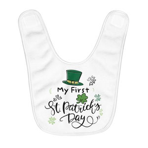 Fleece Baby Bib