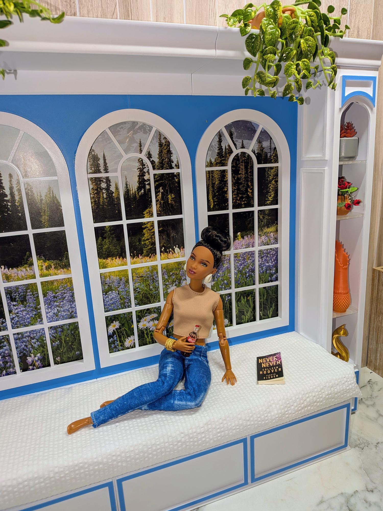 Barbie Window Seat Doll Furniture 1:6 Scale Action Figure - Etsy