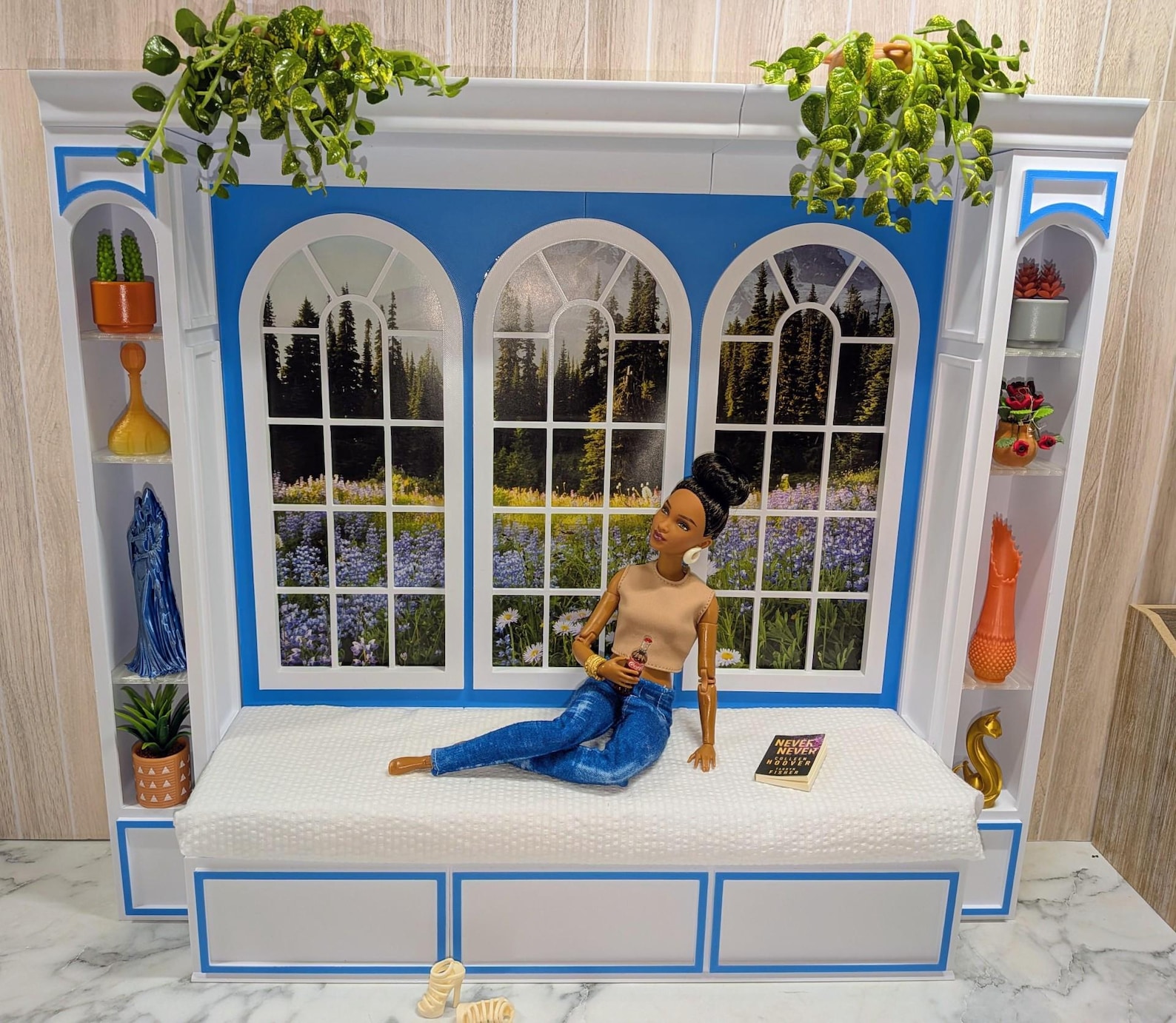 Barbie Window Seat Doll Furniture 1:6 Scale Action Figure - Etsy