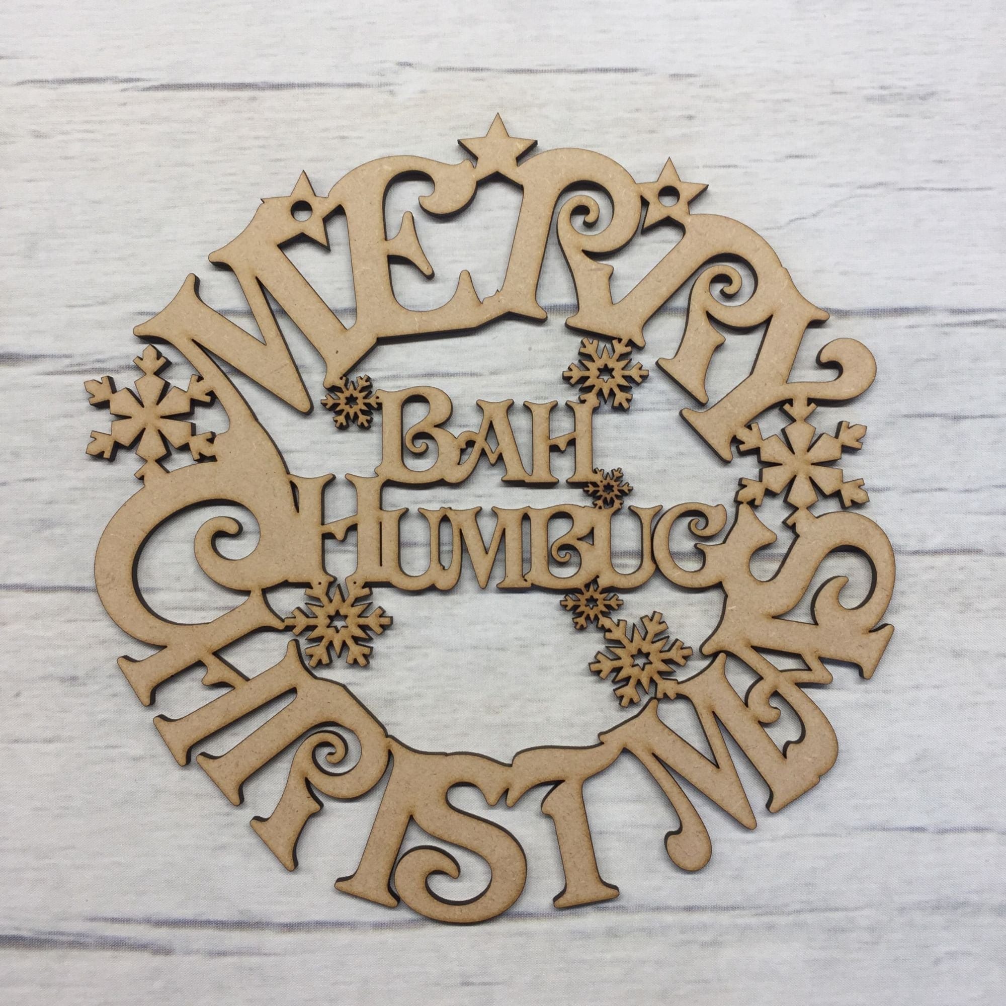 Word Merry Christmas - Laser Cut Out Unfinished Wood Craft Shape XMS57 Word Merry Christmas - Laser Cut Out Unfinished Wood Craft Shape XMS57