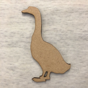 Duck 3 MDF Wood Animals Base Wooden Blank Craft