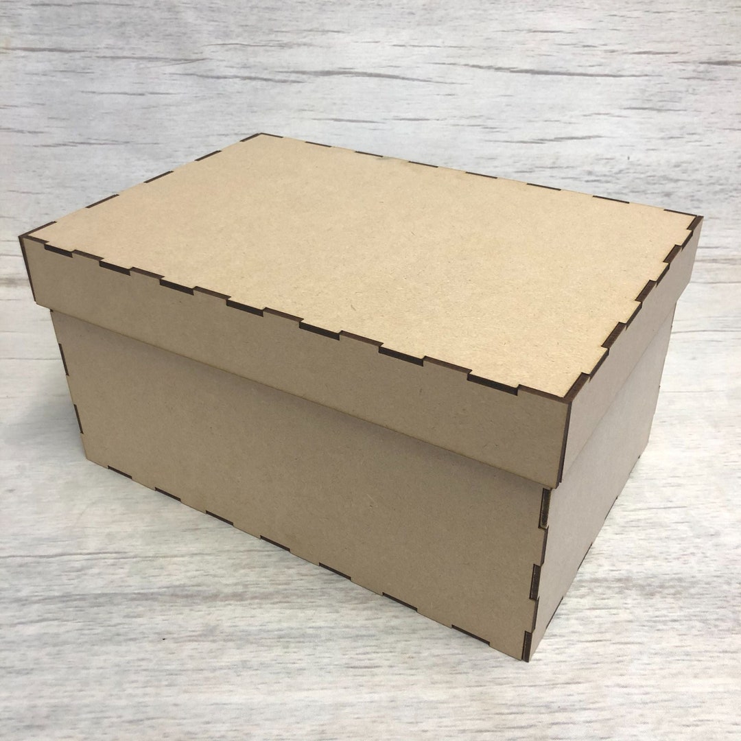 Keepsake Box Kit 30 X 20 X 15cm MDF Wood Base Wooden Blank Craft Etsy UK
