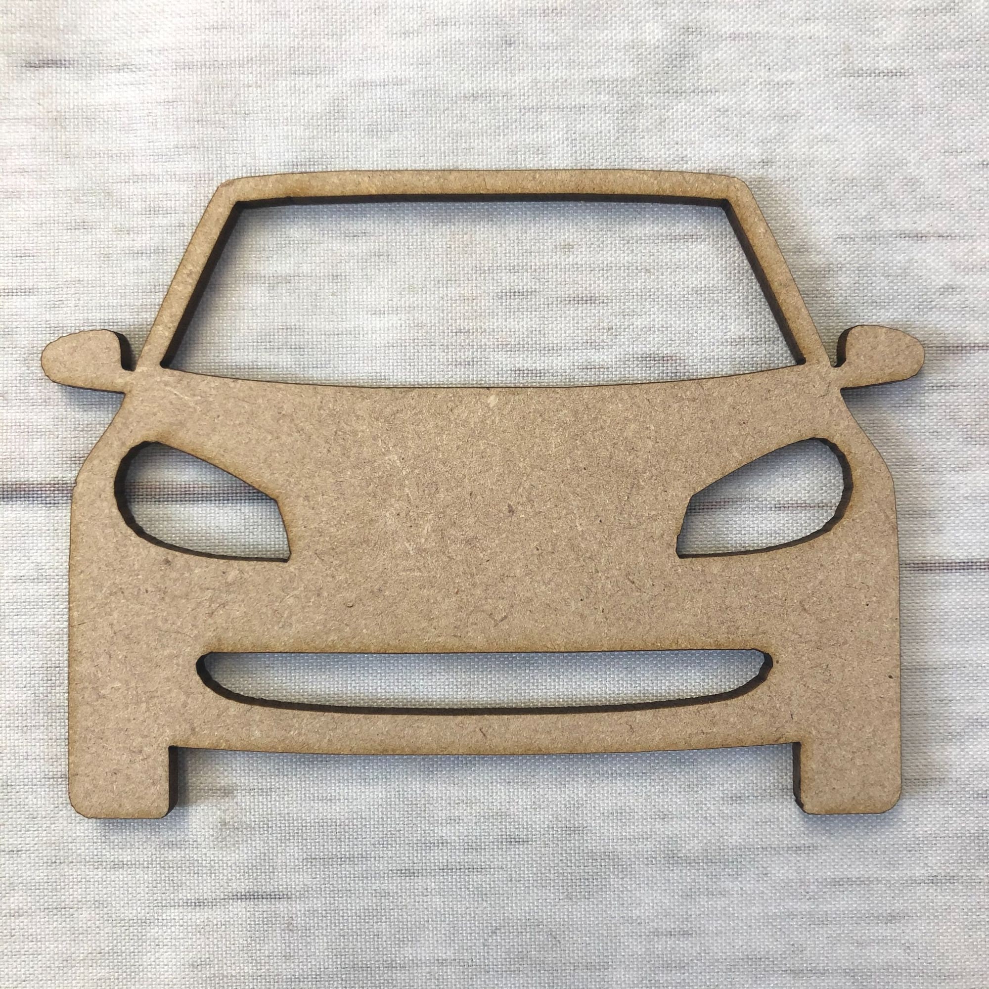 Car 4 MDF Wood Transport Base Wooden Blank Craft - Etsy UK