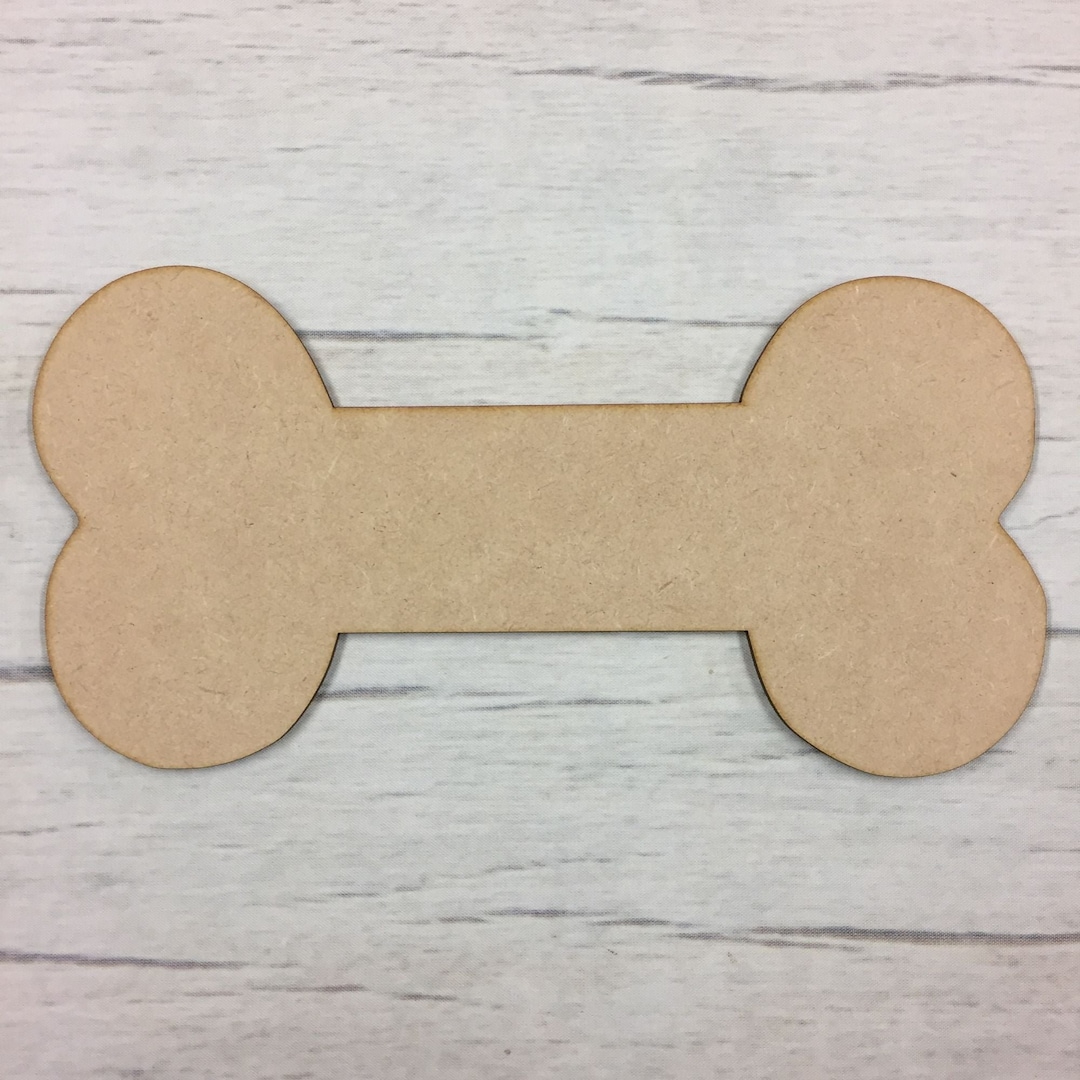 Bone MDF Wood Base Wooden Blank Craft - Etsy UK