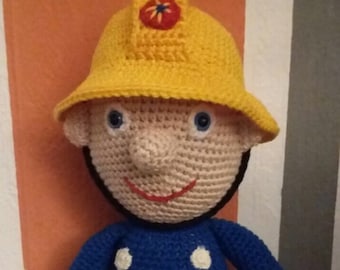 Firefighter PDF crochet pattern