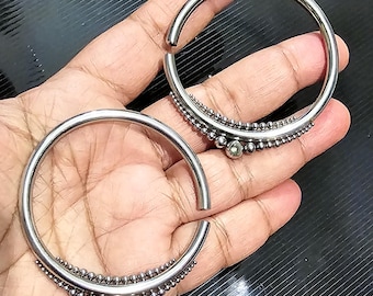 Peso tribal para orejas, aro para colgar orejas, anillo para colgar orejas