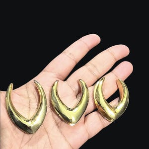 Brass ear saddle spreader,ear weights,spreader,ear weight hook,platform saddle-1 pair