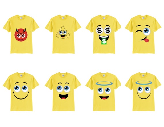 Halloween Costume Shirts Emoji Face Wink Eye Tongue T-Shirt Halloween Costume Shirts Emoji Face Wink Eye Tongue T-Shirt